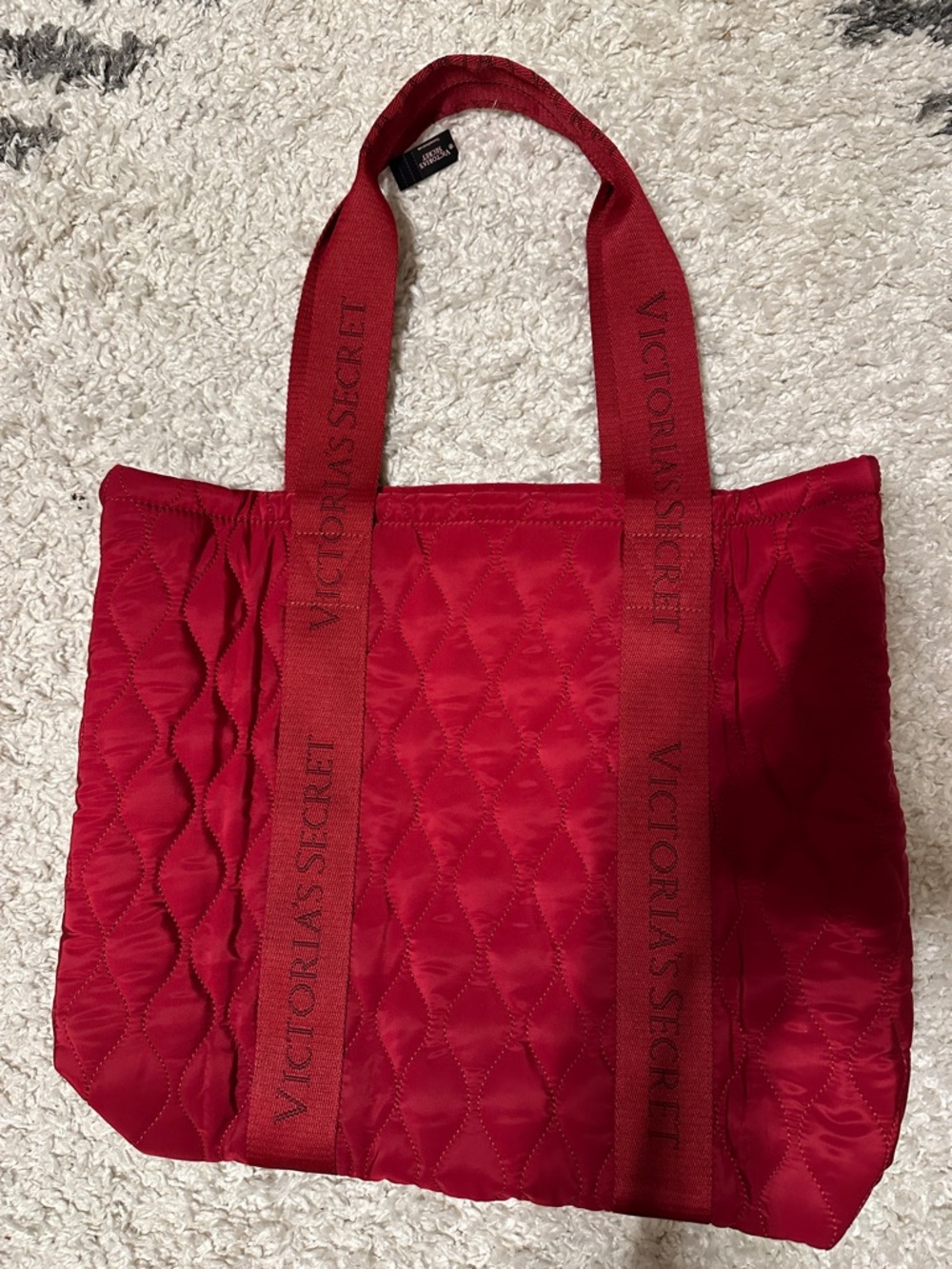 Red Victorias Secret Tote Bag
